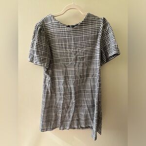 Zara Women Plaid Dress
